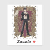 Anime HARRY POTTER™ Sierlijke Lijst Sticker (Vel)