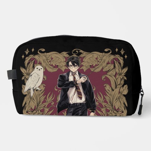 Anime HARRY POTTER™ Sierlijke Lijst Toilettasje (Voorkant)