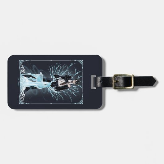 Anime HARRY POTTER™ Stag Patronus Bagagelabel (Voorkant horizontaal)