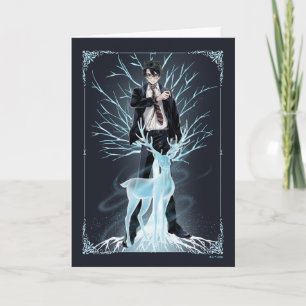 Anime HARRY POTTER™ Stag Patronus Kaart