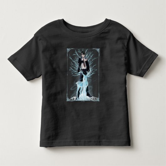Anime HARRY POTTER™ Stag Patronus Kinder Shirts (Voorkant)