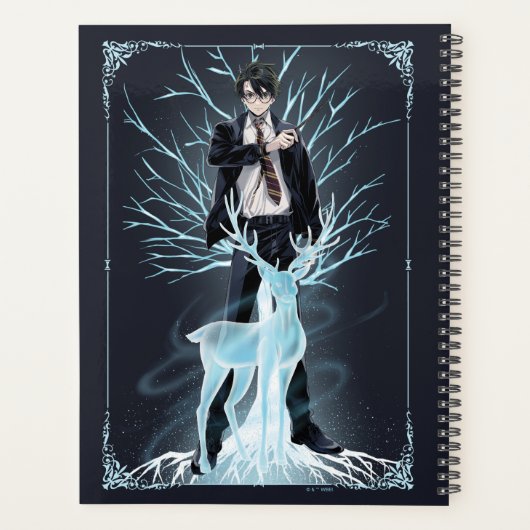 Anime HARRY POTTER™ Stag Patronus Planner (Achterkant)