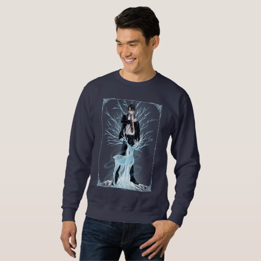 Anime HARRY POTTER™ Stag Patronus Trui (Voorkant volledig)
