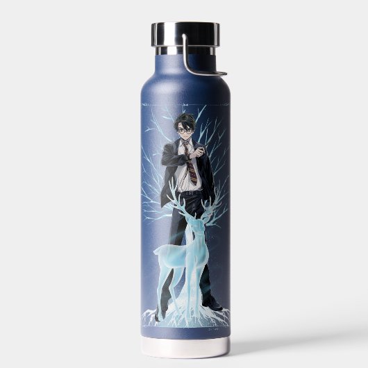 Anime HARRY POTTER™ Stag Patronus Waterfles (Links)