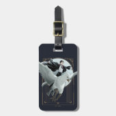Anime HARRY POTTER™ Vlucht met Buckbeak Bagagelabel (Voorkant verticaal)