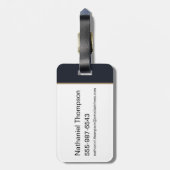 Anime HARRY POTTER™ Vlucht met Buckbeak Bagagelabel (Achterkant verticaal)