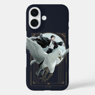 Anime HARRY POTTER™ Vlucht met Buckbeak iPhone 16 Hoesje