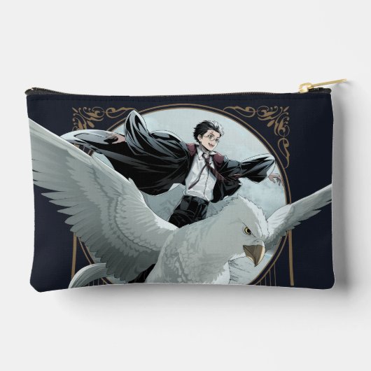Anime HARRY POTTER™ Vlucht met Buckbeak Etui (Achterkant)