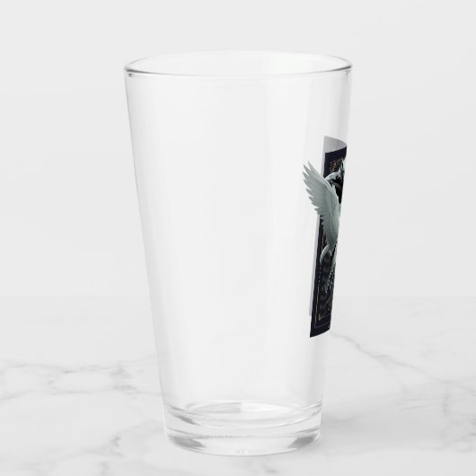 Anime HARRY POTTER™ Vlucht met Buckbeak Glas (Rechts)