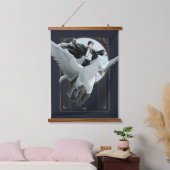 Anime HARRY POTTER™ Vlucht met Buckbeak Hangend Wandkleed (Slaapkamer)