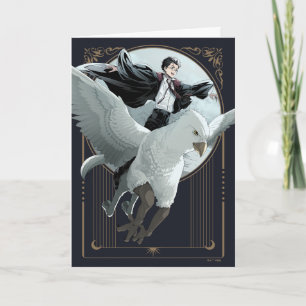 Anime HARRY POTTER™ Vlucht met Buckbeak Kaart