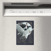 Anime HARRY POTTER™ Vlucht met Buckbeak Magneet (Insitu (Vaatwasser))