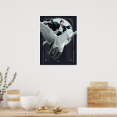 Anime HARRY POTTER™ Vlucht met Buckbeak Poster (Keuken)