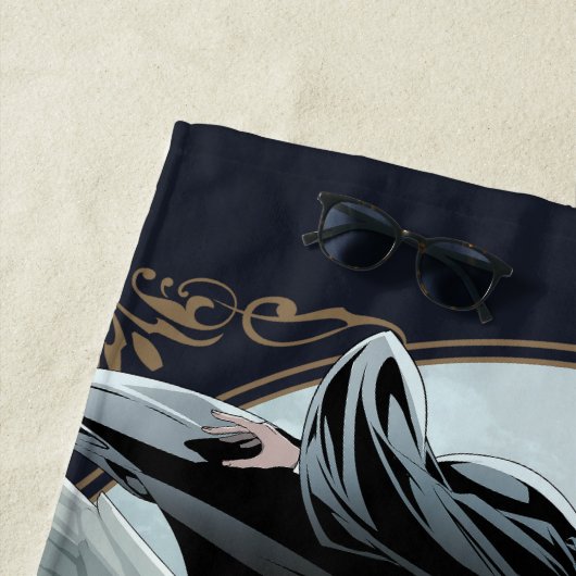 Anime HARRY POTTER™ Vlucht met Buckbeak Strandlaken (In situ)