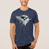 Anime HARRY POTTER™ Vlucht met Buckbeak Tri-Blend Shirt (Voorkant)