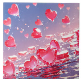 Anime harten Keramische Tegel Tegeltje