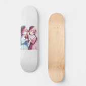 Anime harten Valentijnsdag Persoonlijk Skateboard (Voorkant)