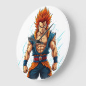 anime held otaku weeb sticker merchandise grote klok (Hoek)