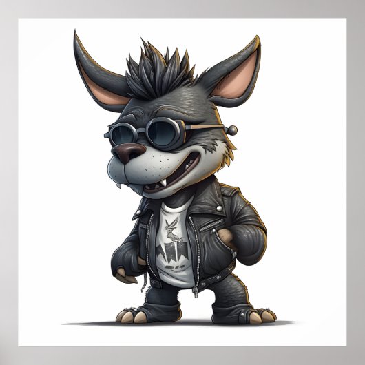 Anime helden poster (Voorkant)