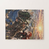 Anime Helden Team Legpuzzel (Horizontaal)