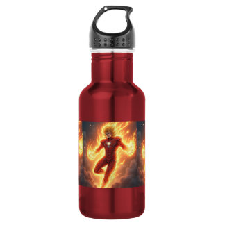 Anime Heldhaftige Power-Up Waterfles