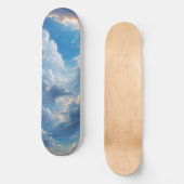 Anime Hemel Wolken Persoonlijk Skateboard (Voorkant)
