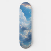 Anime Hemel Wolken Persoonlijk Skateboard (Voorkant)