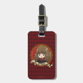 Anime Hermione Granger Bagagelabel (Voorkant verticaal)