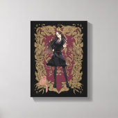 Anime Hermione Granger  Lijst Canvas Afdruk (Voorkant)