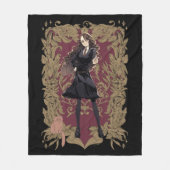 Anime Hermione Granger  Lijst Fleece Deken (Voorkant)