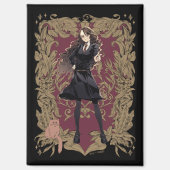 Anime Hermione Granger  Lijst Magneet (Voorkant)