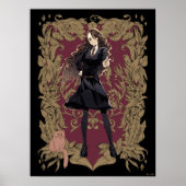 Anime Hermione Granger  Lijst Poster (Voorkant)