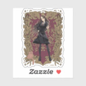 Anime Hermione Granger Lijst Sticker (Vel)