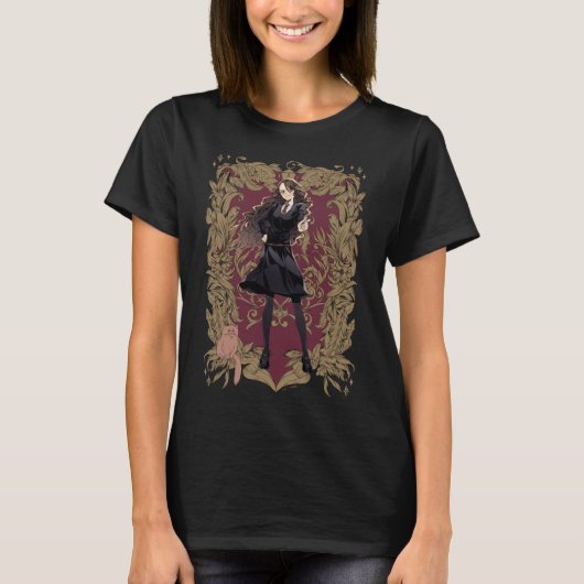 Anime Hermione Granger  Lijst T-shirt (Voorkant)