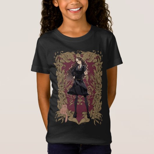 Anime Hermione Granger Lijst T-shirt (Voorkant)