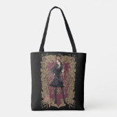 Anime Hermione Granger  Lijst Tote Bag (Achterkant)