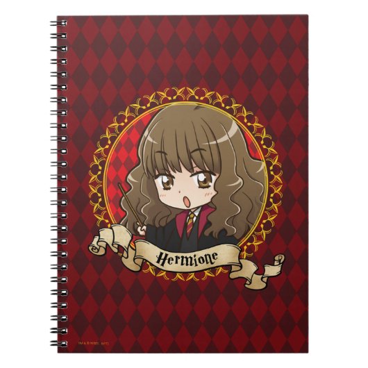 Anime Hermione Granger Notitieboek (Voorkant)