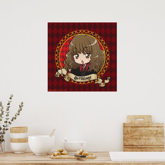 Anime Hermione Granger Poster (Keuken)