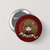 Anime Hermione Granger Ronde Button 5,7 Cm (Voorkant /achterkant)