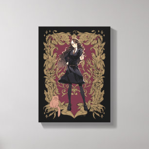 Anime Hermione Granger Sierlijke Lijst Canvas Afdruk