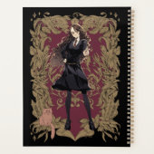 Anime Hermione Granger Sierlijke Lijst Planner (Achterkant)