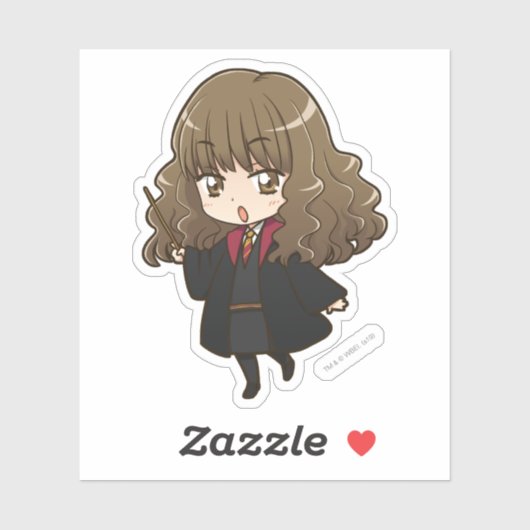 Anime Hermione Granger Sticker (Vel)