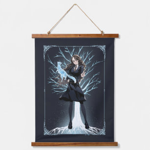 Anime Hermione Granger's Otter Patronus Hangend Wandkleed