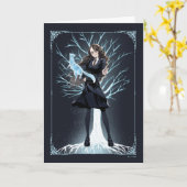 Anime Hermione Granger's Otter Patronus Kaart (Gele Bloem)