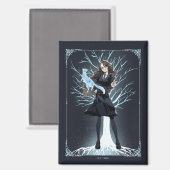 Anime Hermione Granger's Otter Patronus Magneet (Voorkant / Achterkant)