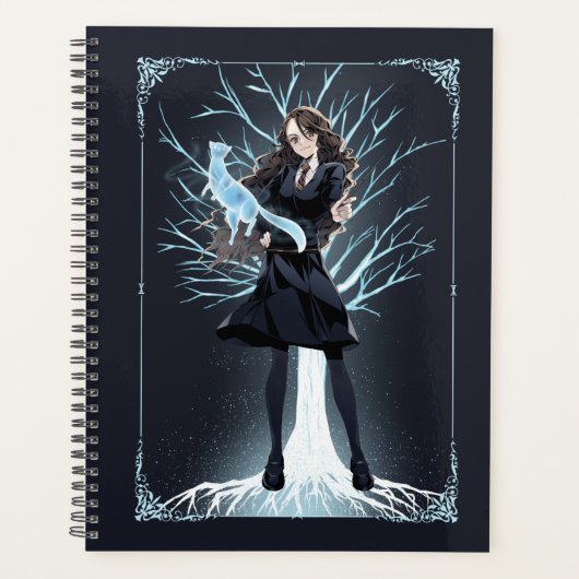 Anime Hermione Granger's Otter Patronus Planner (Voorkant)