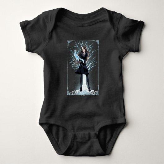 Anime Hermione Granger's Otter Patronus Romper (Voorkant)