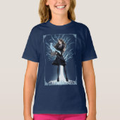 Anime Hermione Granger's Otter Patronus T-shirt (Voorkant)