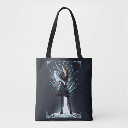 Anime Hermione Granger's Otter Patronus Tote Bag (Voorkant)