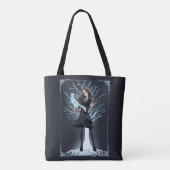 Anime Hermione Granger's Otter Patronus Tote Bag (Achterkant)